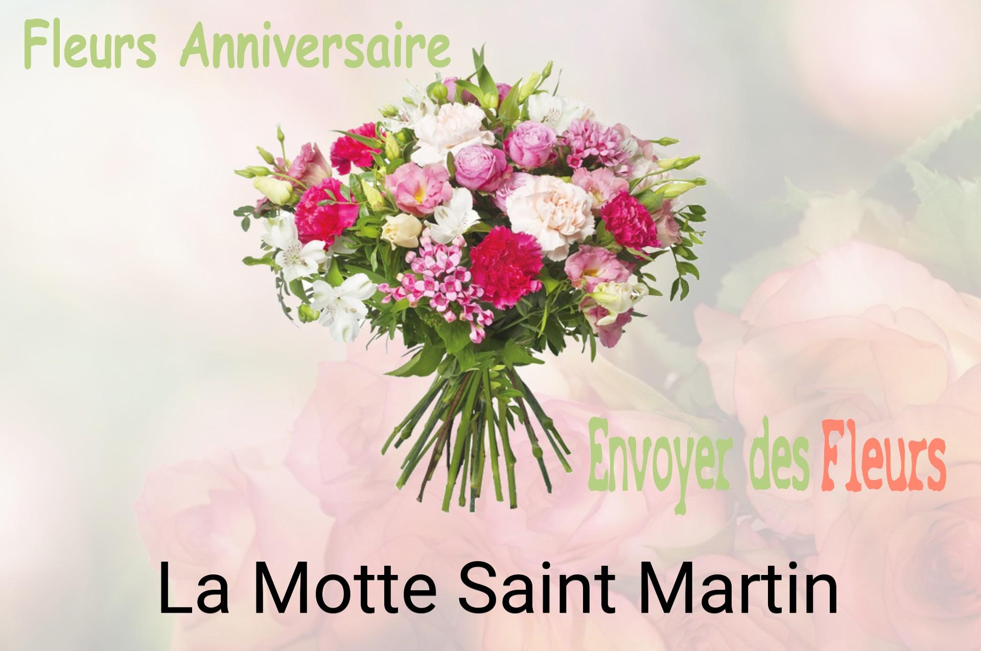 Bouquet de fleurs d’anniversaire livré à La Motte-Saint-Martin